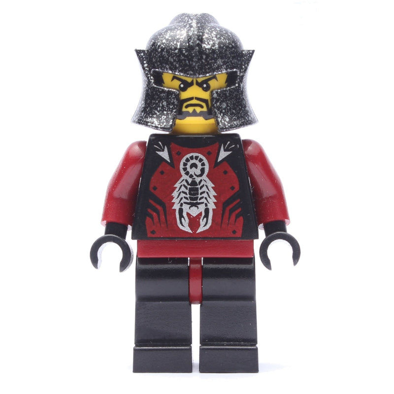 fig-009390 – Shadow Knight, Speckle Black-Silver Helmet
