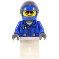 fig-009436 – Pilot, Blue Jacket, White Legs, Blue Helmet with Visor, Sunglasses