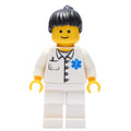 fig-009458 – Doctor - White Legs, Black Hair