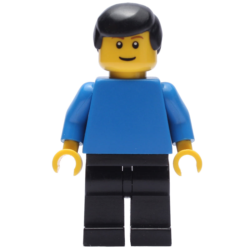 fig-009464 – Blue Torso, Black Legs, Black Hair
