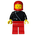 fig-009470 – Black Torso, Red Legs, Red Helmet