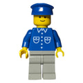 fig-009475 – Blue Torso, Light Grey Legs, Blue Hat