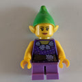 fig-009480 – Elf - Dark Purple Torso, Medium Lavender Legs, Green Hat