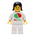fig-009494 – White Torso Octan, White Legs, Black Hair, Female