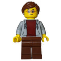 fig-009501 – Light Bluish Grey Torso, Reddish Brown Legs, Reddish Brown Hair