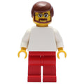 fig-009508 – White Torso, Red Legs, Reddish Brown Hair