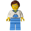 fig-009517 – White Torso, Medium Blue Legs, Reddish Brown Hair