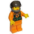 fig-009524 – Astronaut - Orange Torso and Legs, Tans-Black Visor, Female