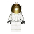 fig-009692 – Astronaut, Woman, White, Diver Helmet, Gold Visor