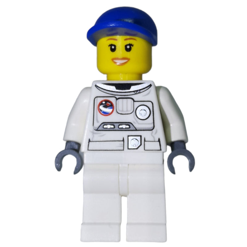 fig-009699 – Astronaut, Woman, White, Blue Cap