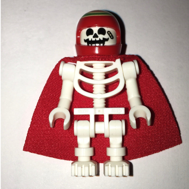 fig-009879 – Douglas Elton / El Fuego, Skeleton with Red Helmet and Cape