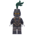 fig-009888 – Dragon Knight, Black, Helmet with Dark Green Plume