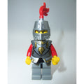 fig-009892 – Knight, Red, Silver Armor, Helmet with Red Plume