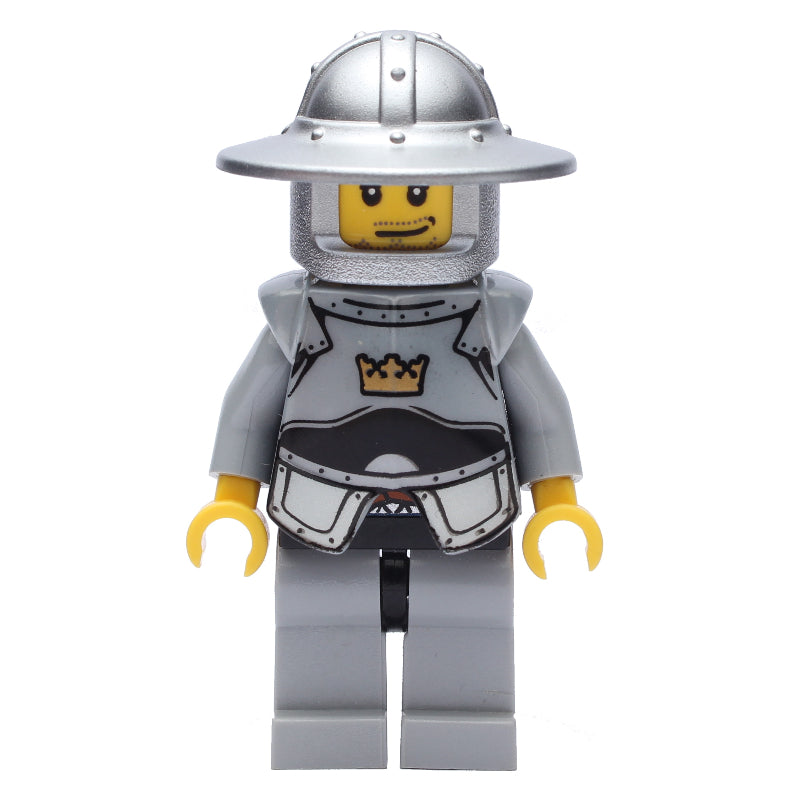 fig-009898 – Knight, Armor, Wide Brim Helmet