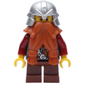 fig-009913 – Dwarf, Dark Orange Beard, Metallic Silver Helmet