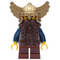 fig-009916 – Dwarf, Dark Brown Beard, Metallic Gold Winged Helmet