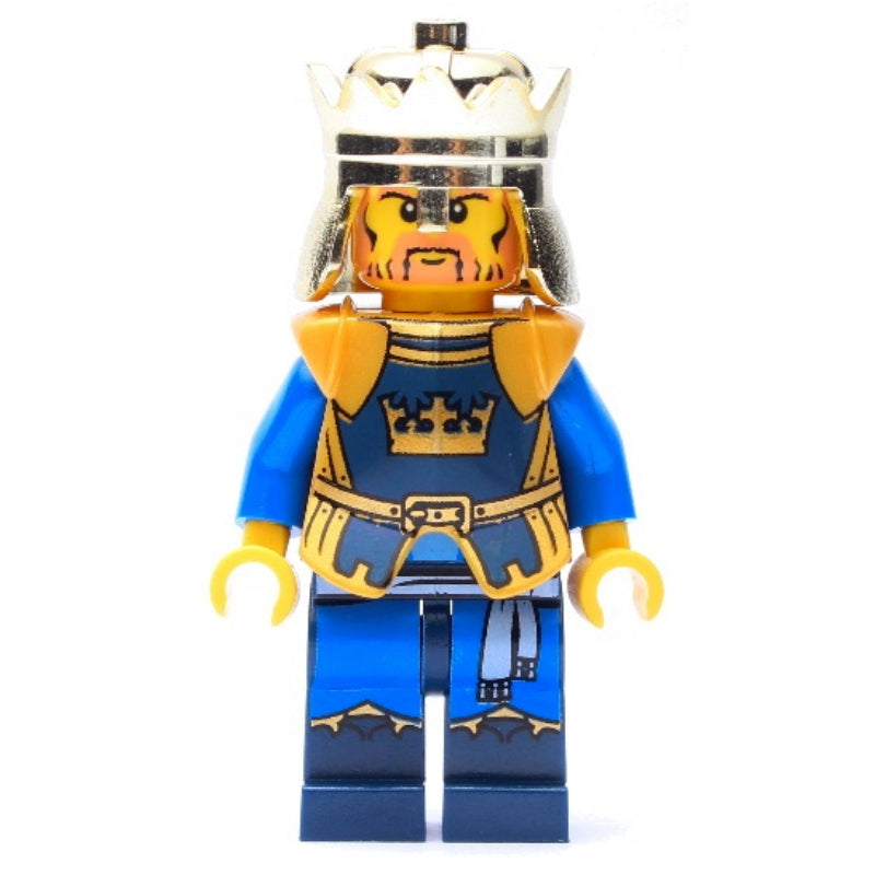 fig-009920 – King, Dark Blue, Gold Armor and Crown