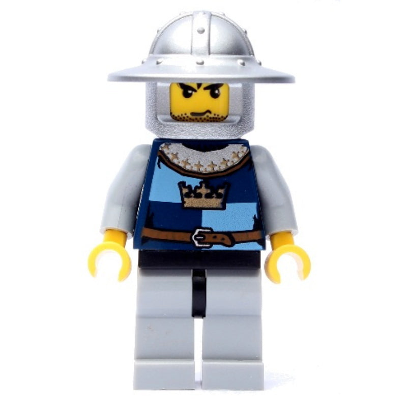 fig-009921 – Knight, Dark Blue, Wide Brim Helmet
