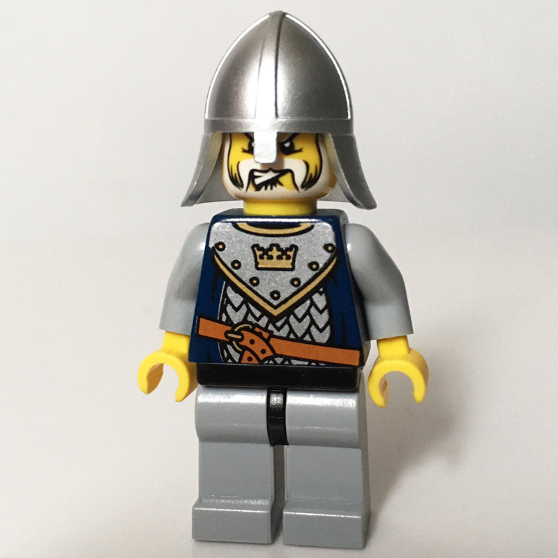 fig-009930 – Knight, Dark Blue, Helmet, Beard