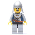 fig-009934 – Knight, Dark Blue, Helmet, Angry