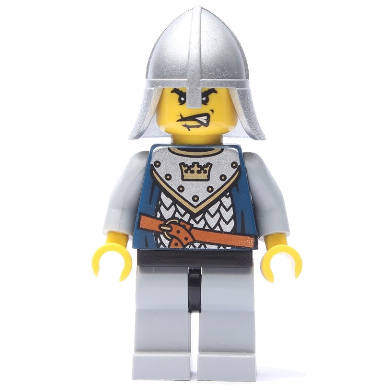 fig-009934 – Knight, Dark Blue, Helmet, Angry