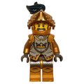 fig-009939 – Knight, Gold, Armor, Helmet with Visor and Dark Blue Plume