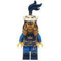 fig-009943 – King, Dark Blue, Gold Armor and Crown with Dark Blue Plume