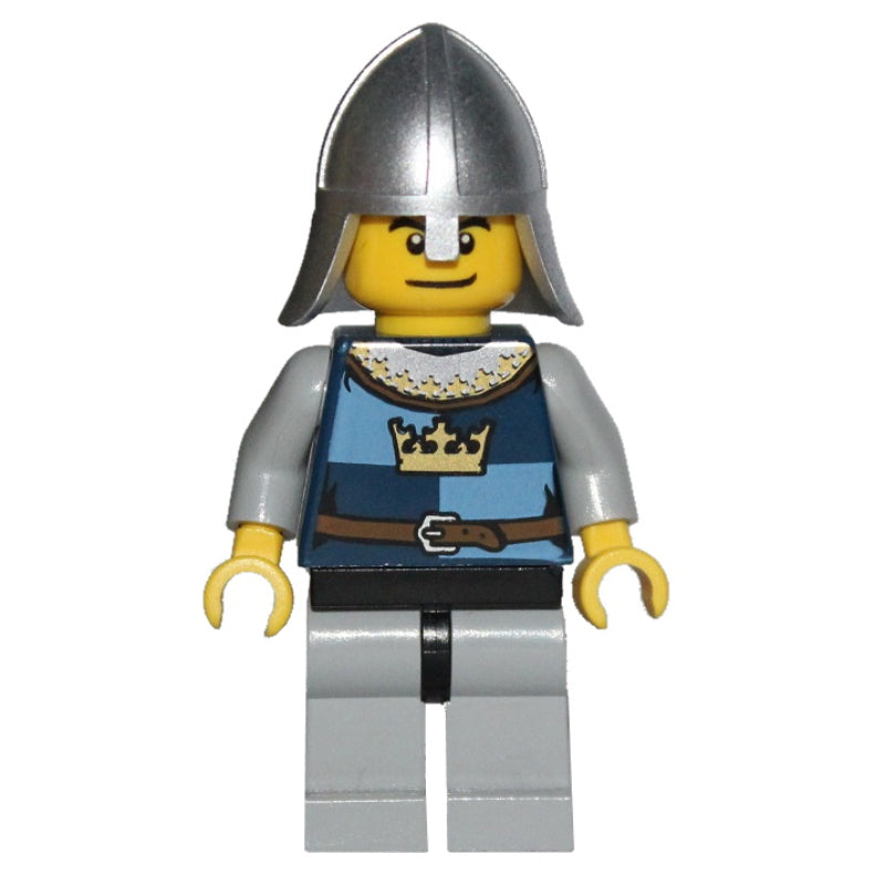 fig-009947 – Knight, Dark Blue, Helmet, Happy / Scared
