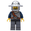 fig-009948 – Knight, Dark Blue, Wide Brim Helmet, Goatee Beard