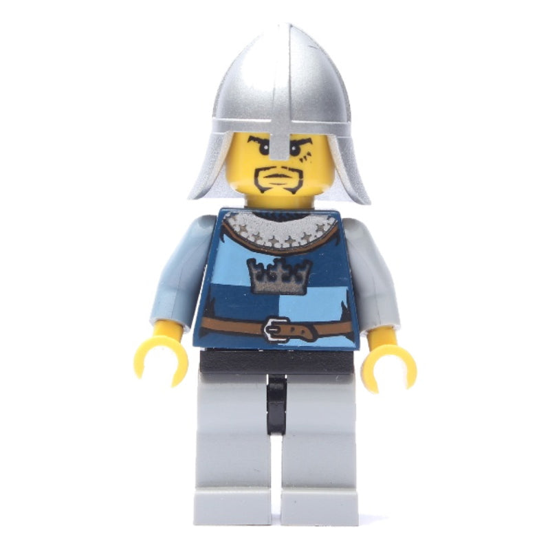 fig-009951 – Knight, Dark Blue, Helmet, Goatee Beard