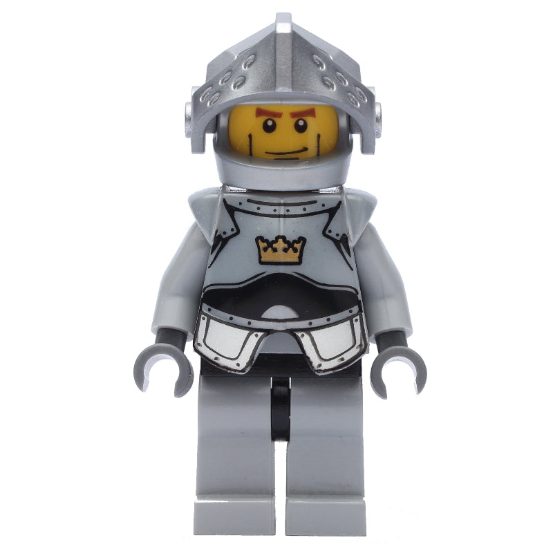 fig-009967 – Knight, Gray, Armor, Helmet with Visor, Cheek Lines