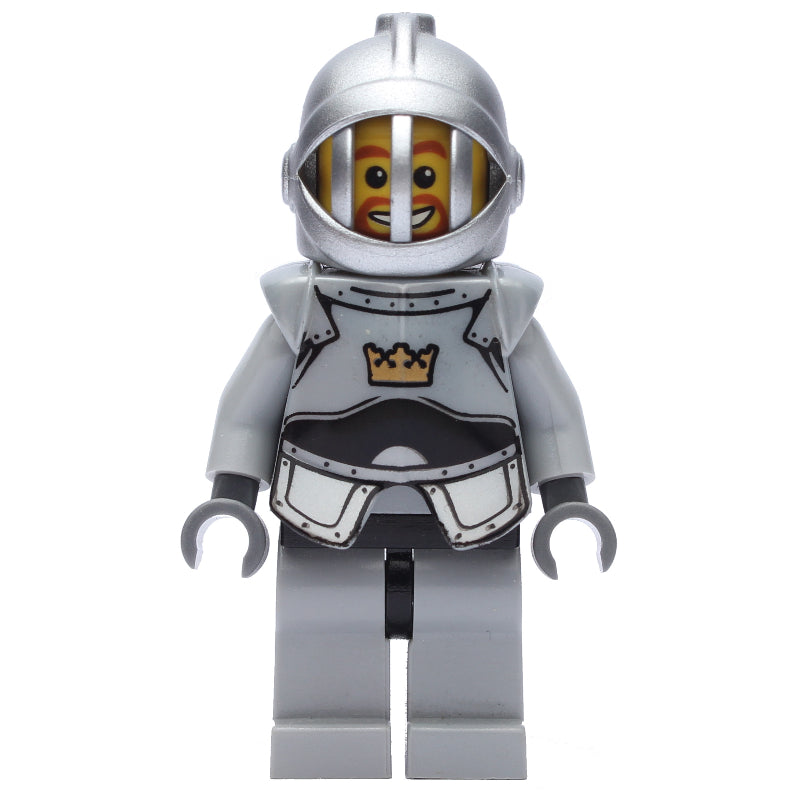 fig-009968 – Knight, Gray, Armor, Helmet with Grille, Goatee Beard