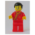 fig-009978 – Man, Red Robe, Black Hair