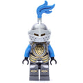 fig-010058 – Knight, Blue, Armor, Helmet with Visor and Blue Plume