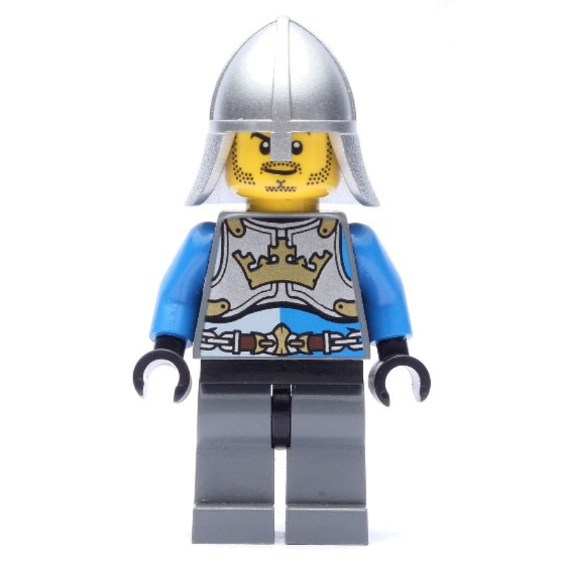 fig-010060 – Knight, Blue, Printed Breastplate, Helmet