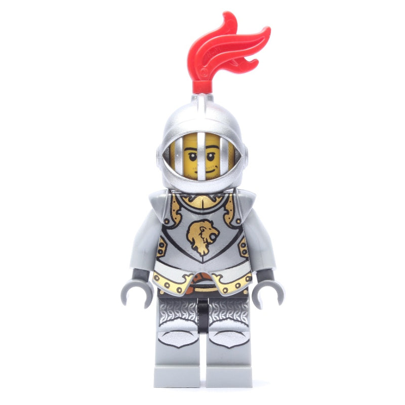 fig-010072 – Lion Knight, Armour, Helmet with Grille and Red Plume