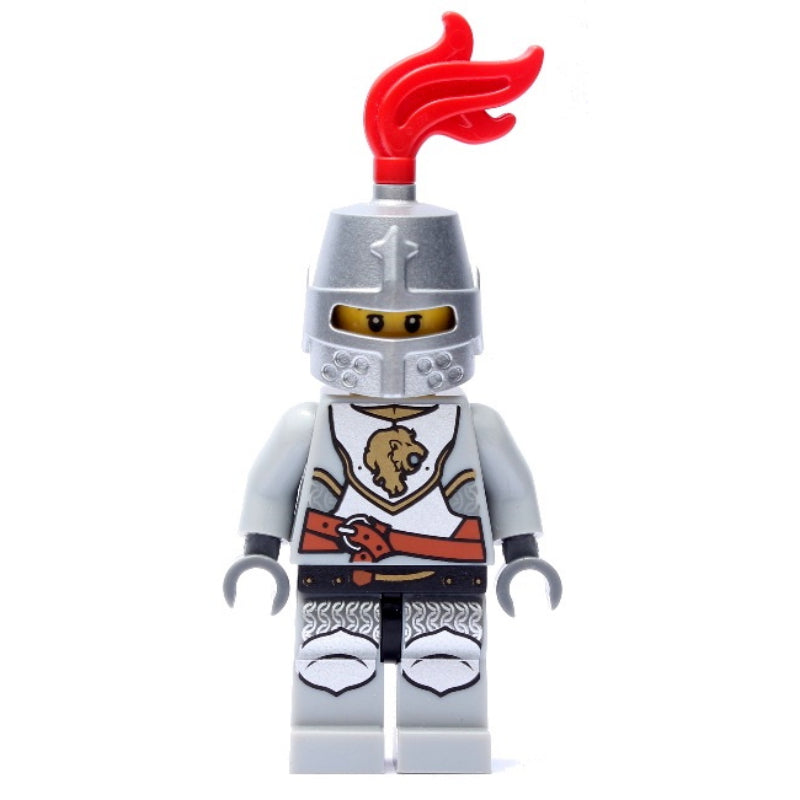 fig-010085 – Lion Knight, Helmet with Red Plume