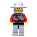 fig-010087 – Lion Knight, Wide Brim Helmet, Cheek Lines