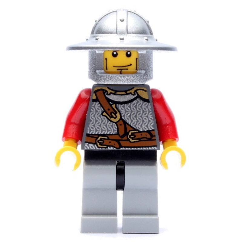 fig-010087 – Lion Knight, Wide Brim Helmet, Cheek Lines