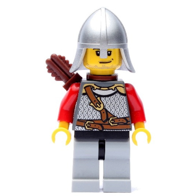fig-010099 – Lion Knight, Archer, Helmet, Quiver, Stubble