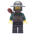 fig-010100 – Dragon Knight, Archer, Dark Green, Wide Brim Helmet, Quiver, Goatee Beard
