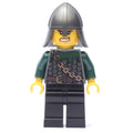 fig-010102 – Dragon Knight, Dark Green, Helmet, Angry