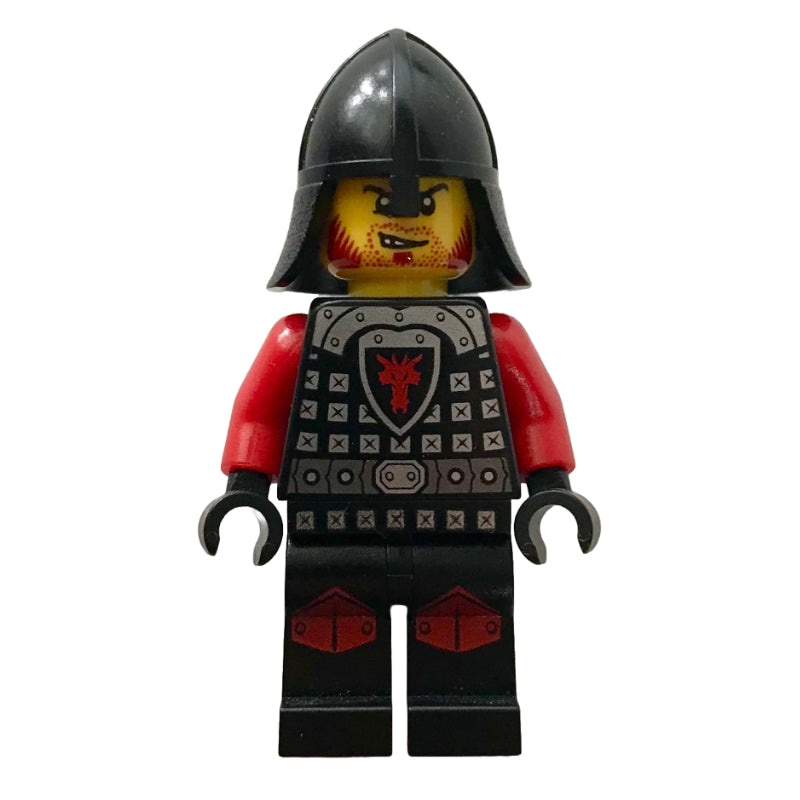 fig-010108 – Dragon Knight, Red, Helmet, Red Beard