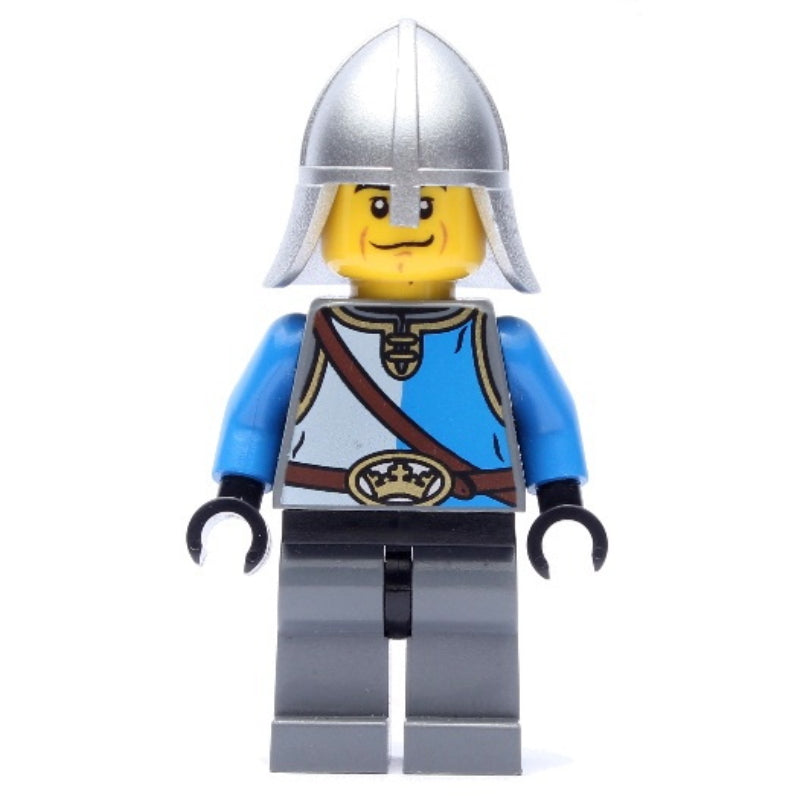 fig-010109 – Knight, Blue, Helmet