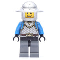 fig-010119 – Knight, Blue, Wide Brim Helmet