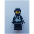 fig-010127 – Blacktron I - Black Torso, Black Legs, Black Helmet, Black Tank (3626c Head)