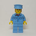 fig-010255 – Train Conductor - Medium Blue