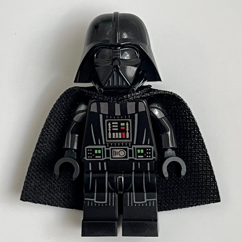 fig-010301 – Darth Vader, White Skin, 19888 Cape, Stripes on Legs