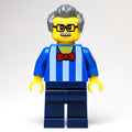 fig-010358 – Blue Torso, Dark Blue Legs, Dark BLuish Grey Hair - With Back Print