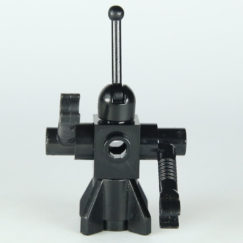 fig-010413 – Classic Space Droid - Black, Rocket Base